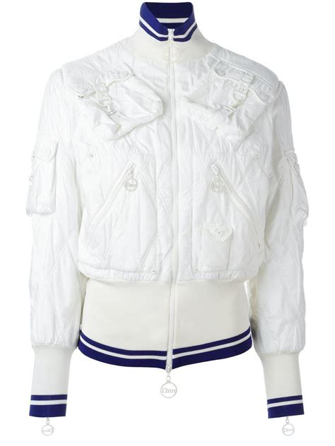 dior puffer jacket weiß|christian dior puffer jacket women's.